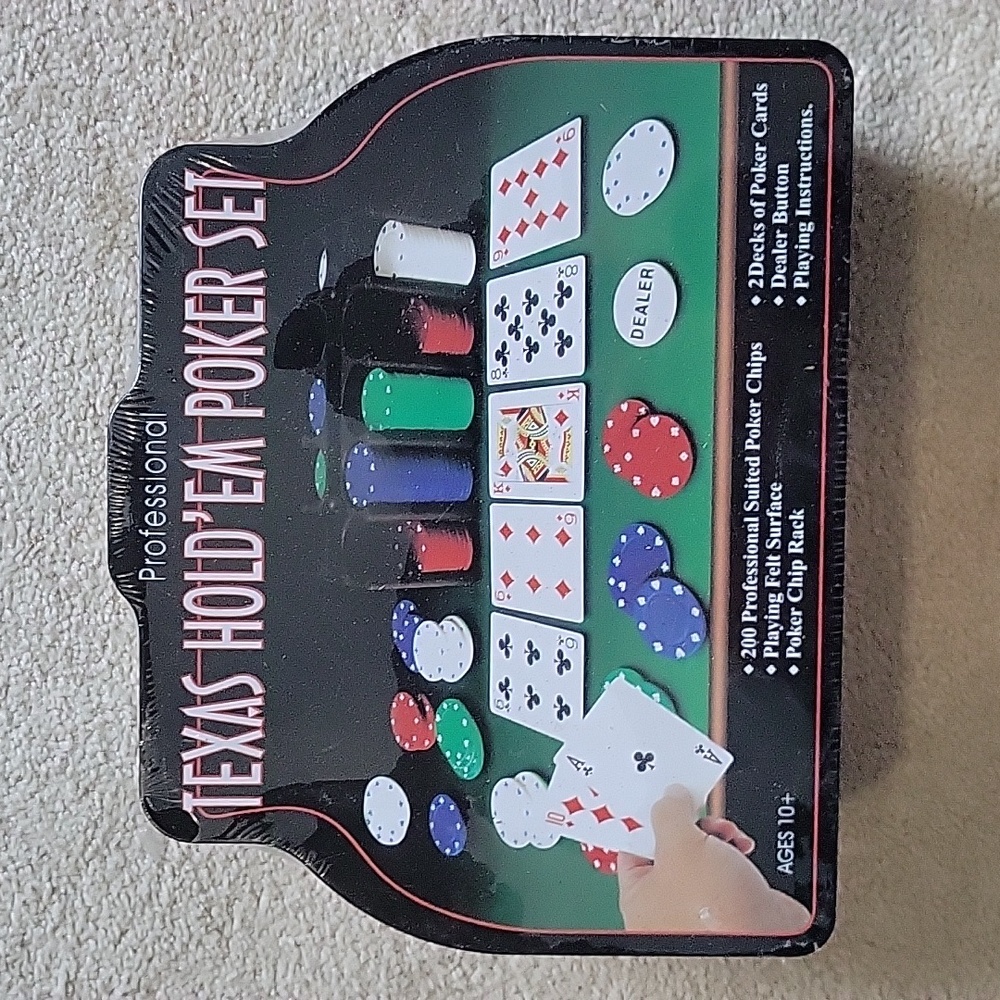 New Texas hold em poker set